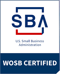 SBA certified Woman-Owned Small Business
