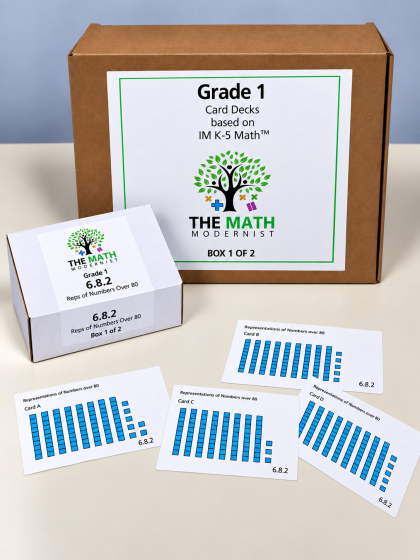 Grade 1 Center and Lesson Cards Kit based on IM K-5 Math™