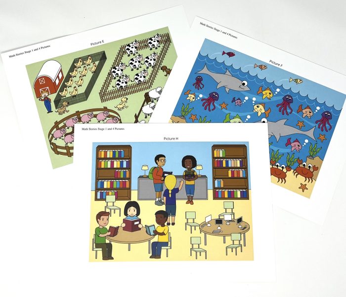 Math Story Cards