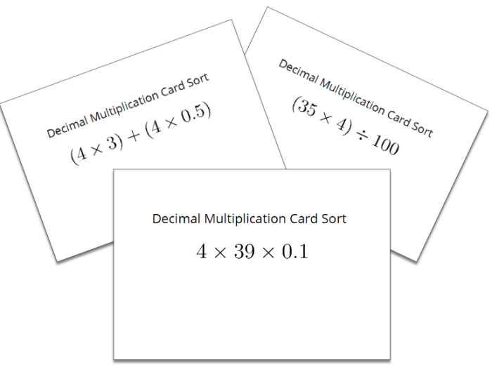 Grade 5 Lesson Only Card Deck
