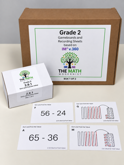 Grade 2 Card Deck and Game Board Bundle based on IM® v.360 ©2024 by Illustrative Mathematics® All rights reserved. Used under a limited use license.