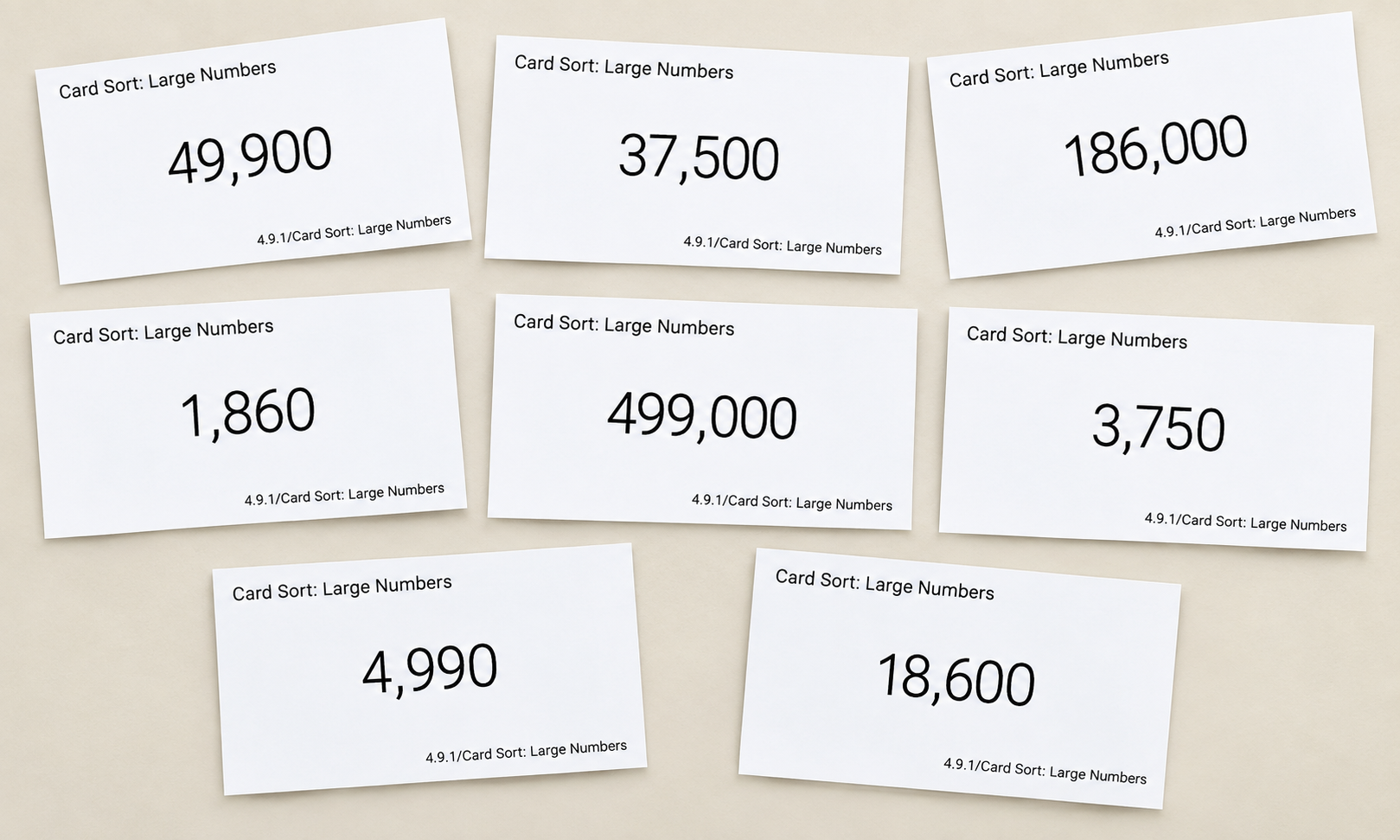 Grade 4 Lesson cards