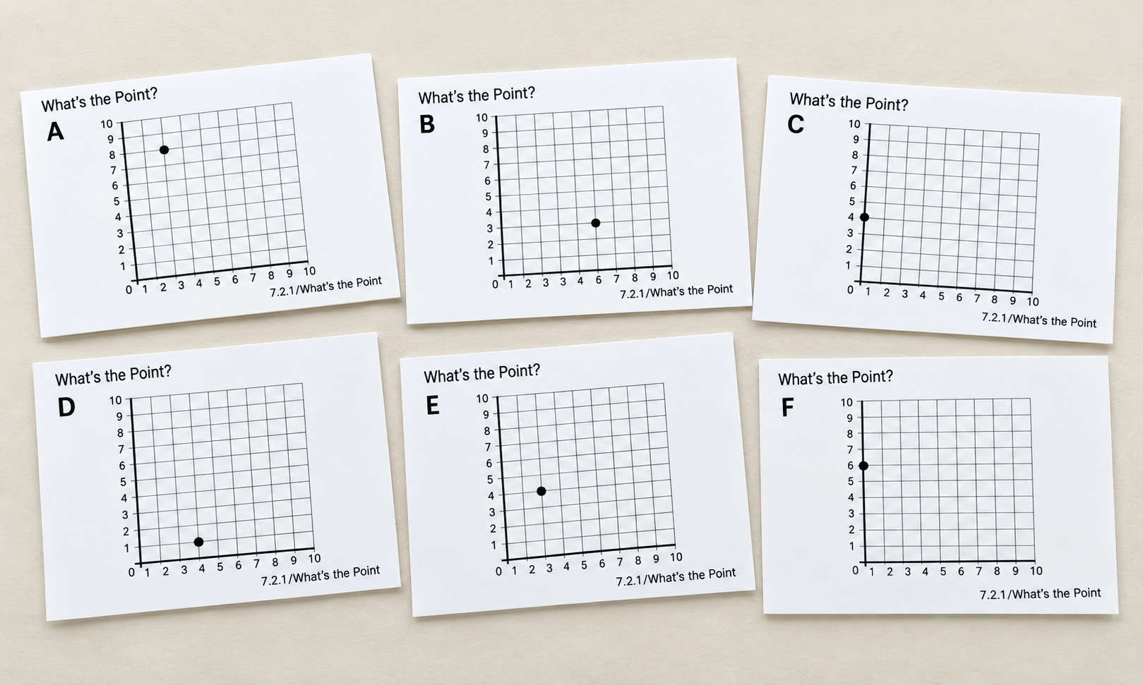 Grade 5 Lesson Cards